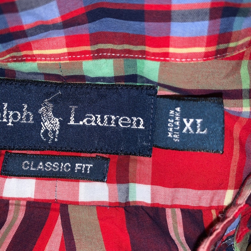Plaid button down - Picture 2 of 4